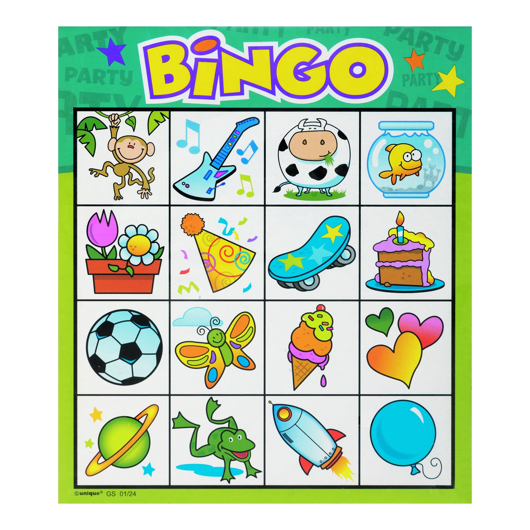 Party Bingo Game